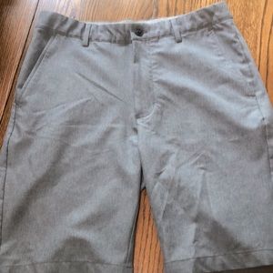 Greg Norman 32” waist like new grey shorts